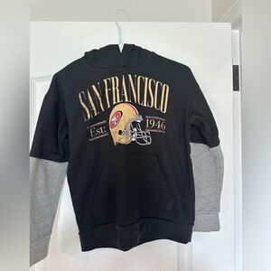 NFL Black San Francisco 49ers Apparel Hoodie